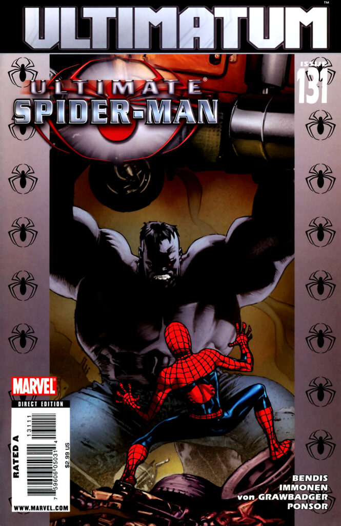 Ultimate Spider-Man #131, couverture
