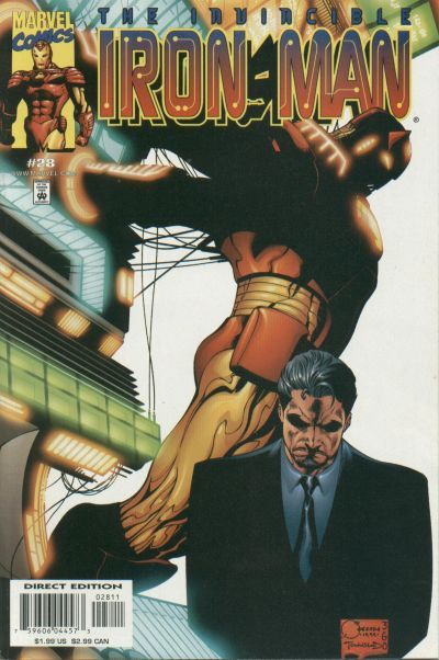 Iron Man #28, couverture