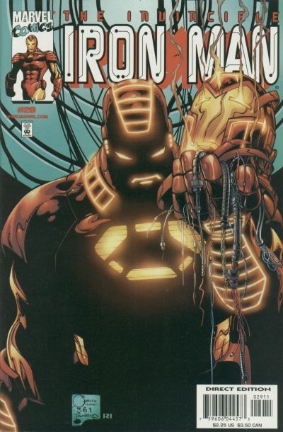 Iron Man #29, couverture