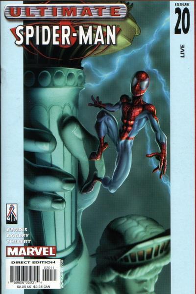 Ultimate Spider-Man #20, couverture