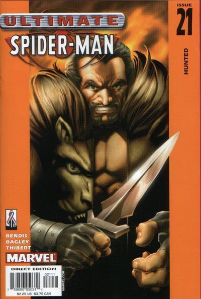 Ultimate Spider-Man #21, couverture