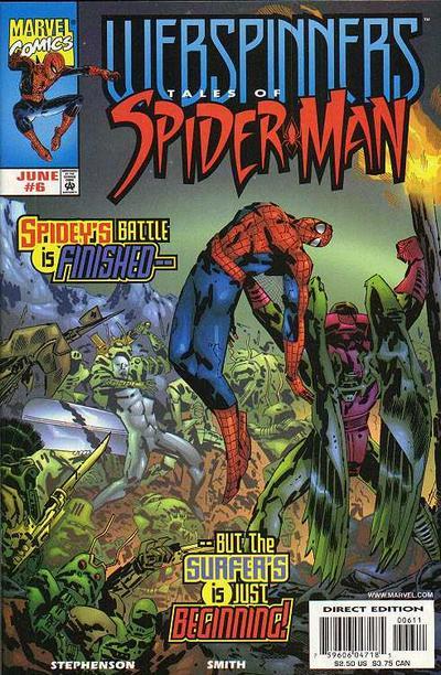 Webspinners: Tales Of Spider-Man #6, couverture