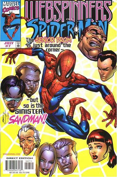 Webspinners: Tales Of Spider-Man #7, couverture