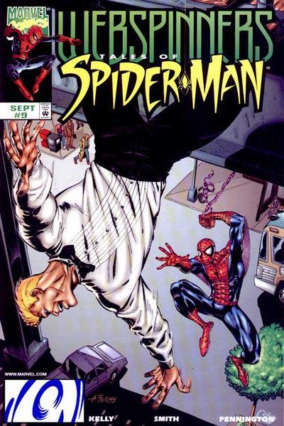 Webspinners: Tales Of Spider-Man #9, couverture