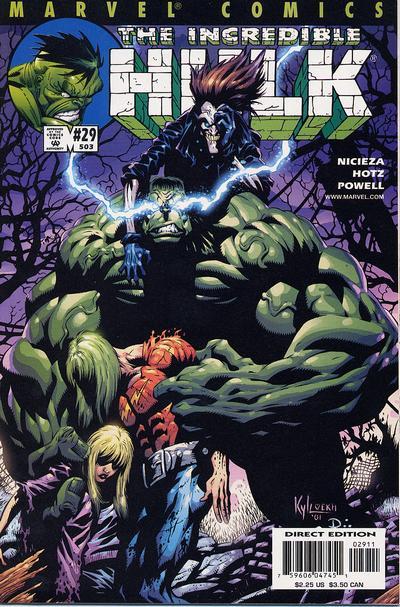 Incredible Hulk #29, couverture