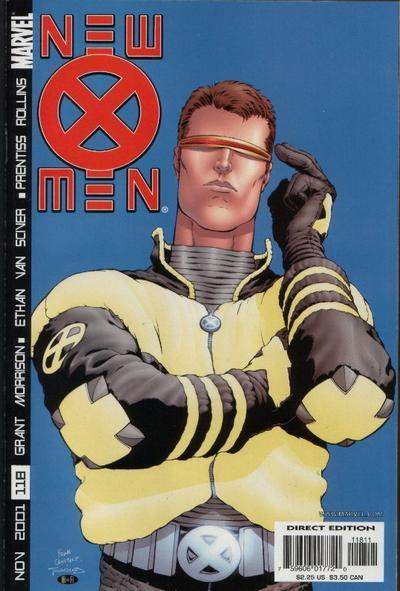 New X-Men #118, couverture