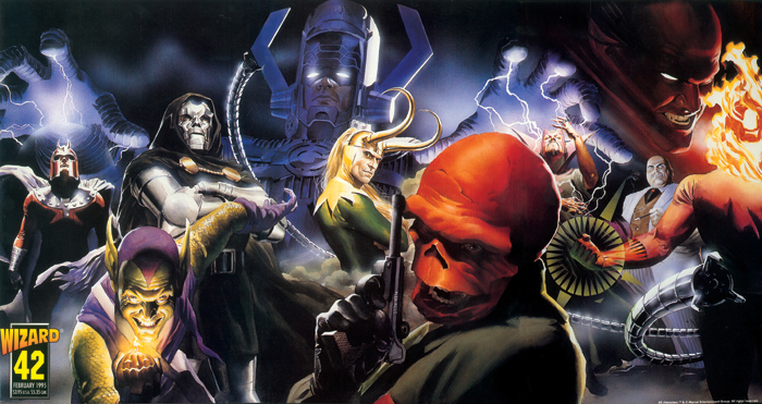 Wizard: The Comics Magazine #42, couverture