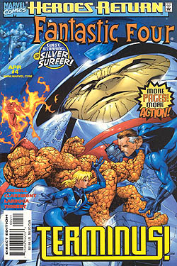 Fantastic Four #4, couverture