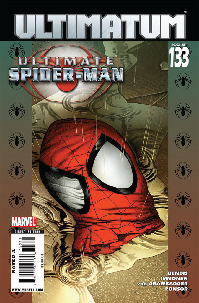 Ultimate Spider-Man #133, couverture