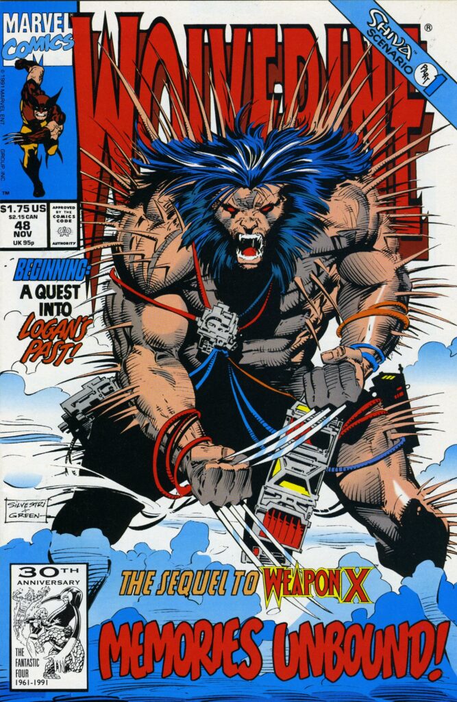 Wolverine #48, couverture