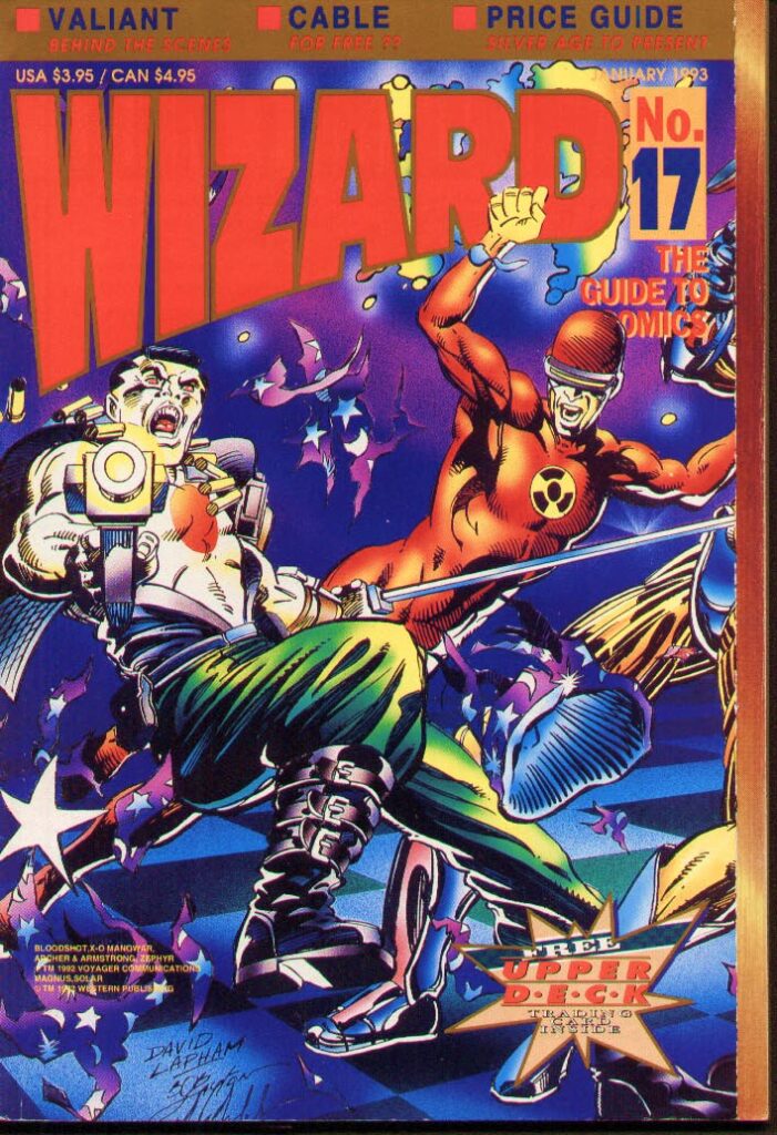 Wizard: The Comics Magazine #17, couverture