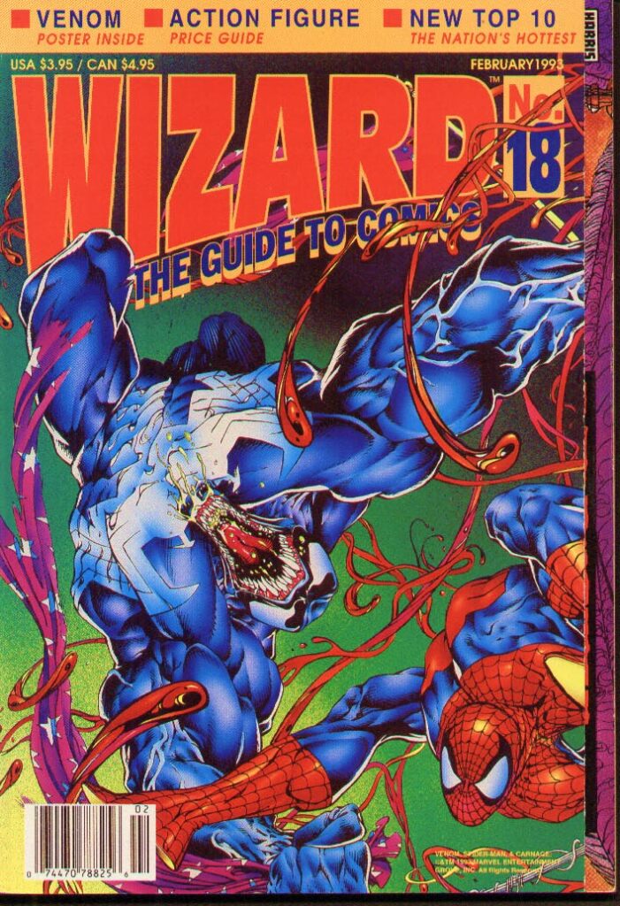 Wizard: The Comics Magazine #18, couverture