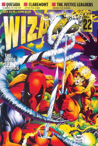 Wizard: The Comics Magazine #22, couverture