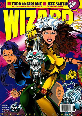 Wizard: The Comics Magazine #34, couverture