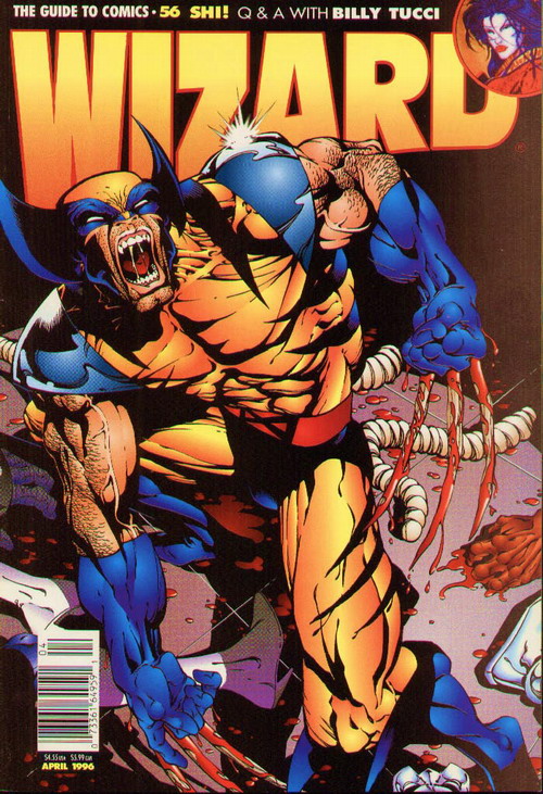 Wizard: The Comics Magazine #56, couverture