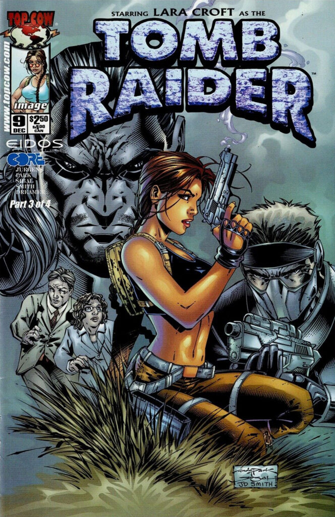 Tomb Raider #9, couverture