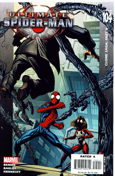 Ultimate Spider-Man #104, couverture
