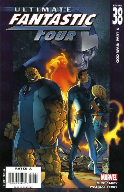 Ultimate Fantastic Four #38, couverture