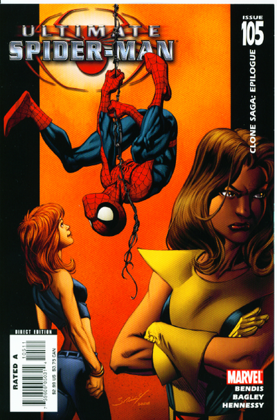 Ultimate Spider-Man #105, couverture