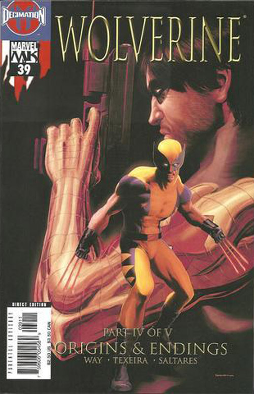 Wolverine #39, couverture
