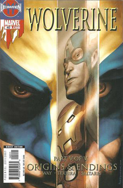 Wolverine #40, couverture