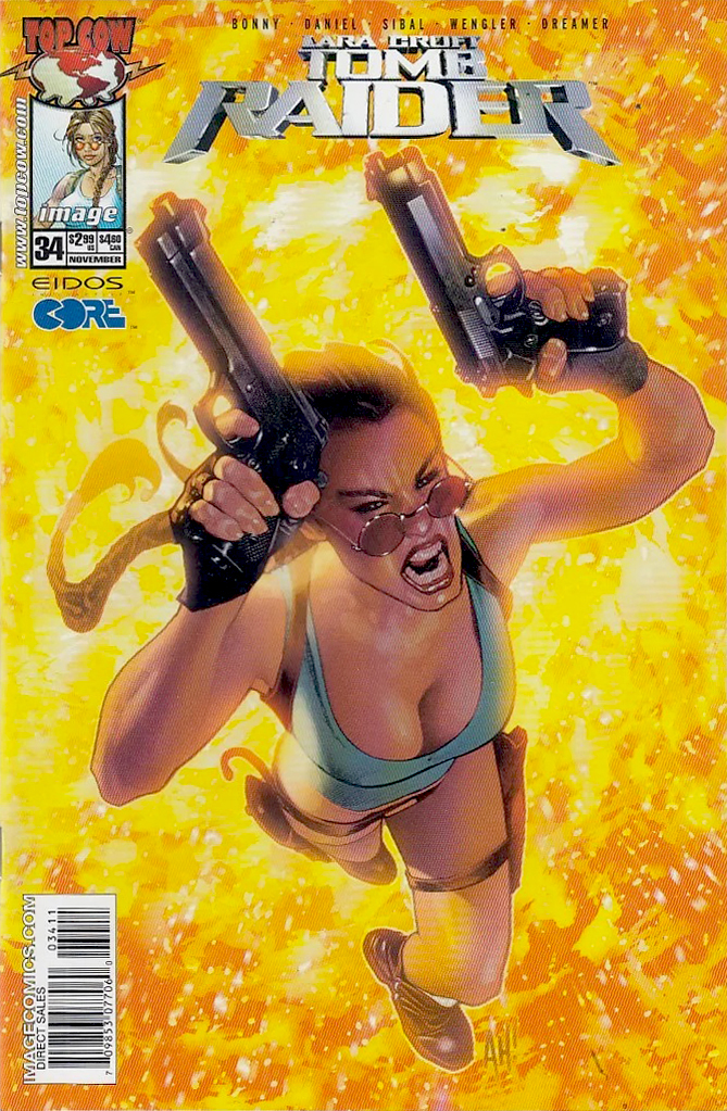 Tomb Raider #34, couverture