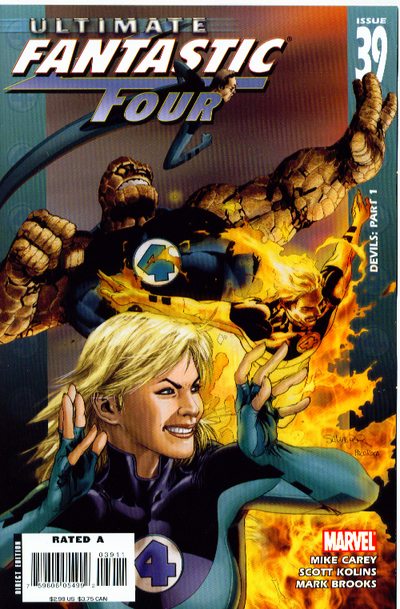 Ultimate Fantastic Four #39, couverture