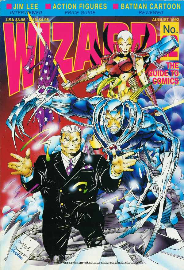 Wizard: The Comics Magazine #12, couverture
