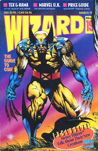 Wizard: The Comics Magazine #19, couverture