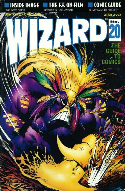 Wizard: The Comics Magazine #20, couverture