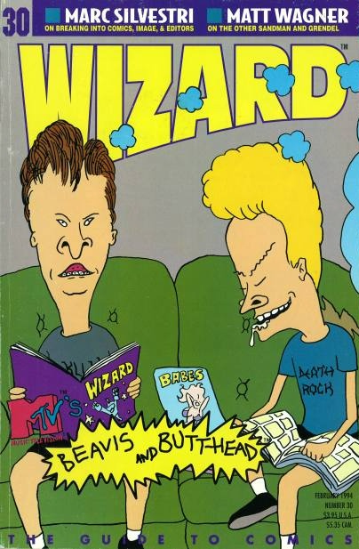 Wizard: The Comics Magazine #30, couverture