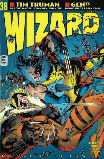 Wizard: The Comics Magazine #38, couverture