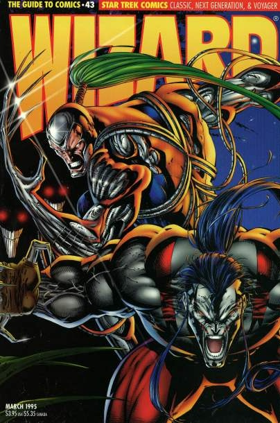 Wizard: The Comics Magazine #43, couverture