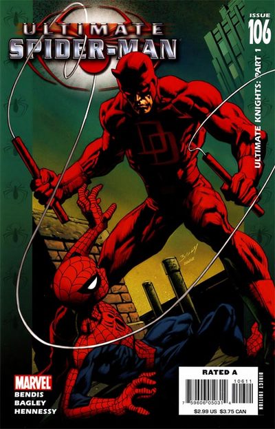 Ultimate Spider-Man #106, couverture