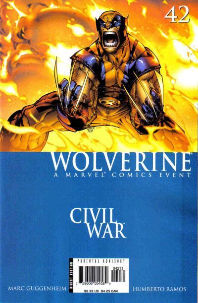 Wolverine #42, couverture
