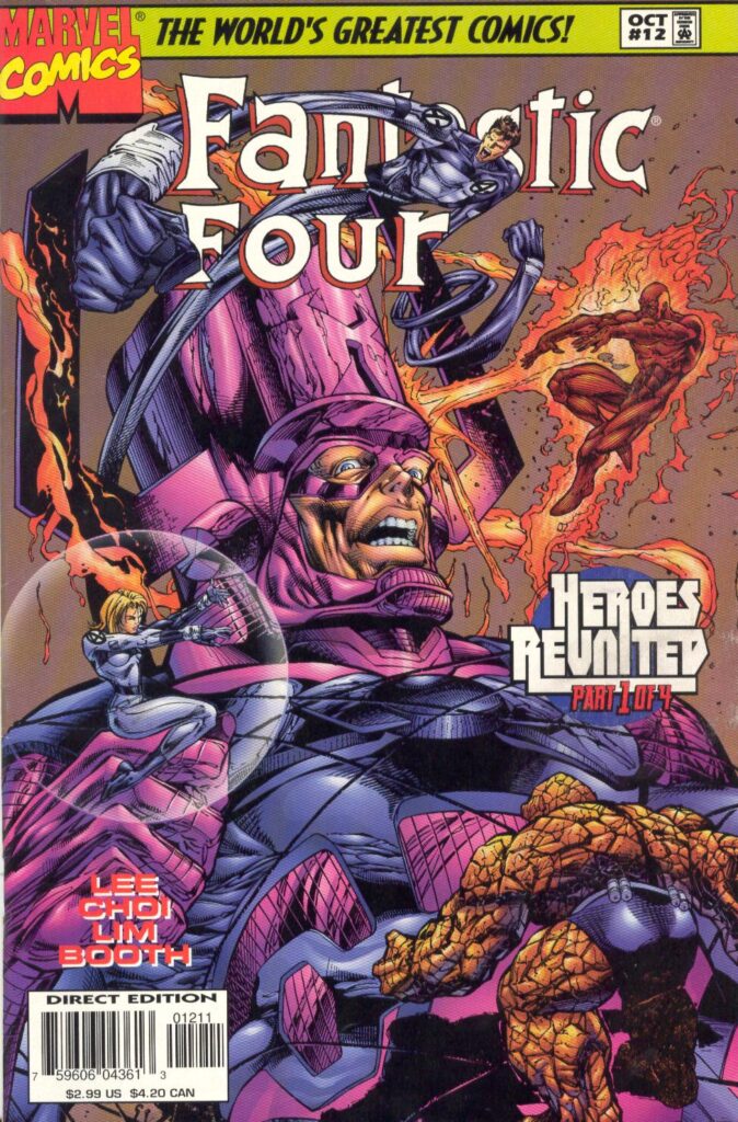 Fantastic Four #12, couverture