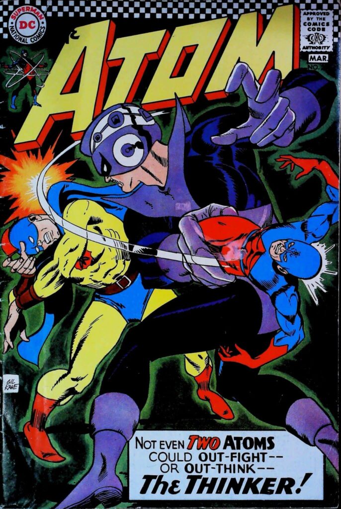 ATOM #29 - 1st solo Golden Age Atom in Silver Age, vue de l'exemplaire