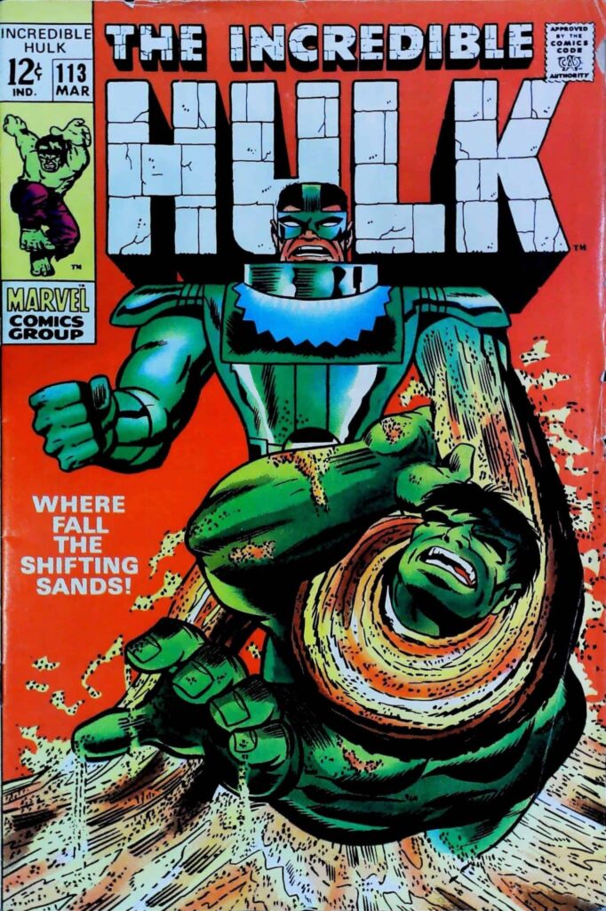 Incredible Hulk #113, vue de l'exemplaire