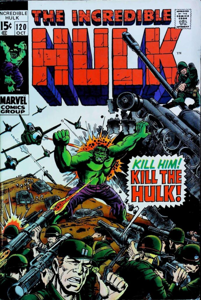 Incredible Hulk #120, vue de l'exemplaire