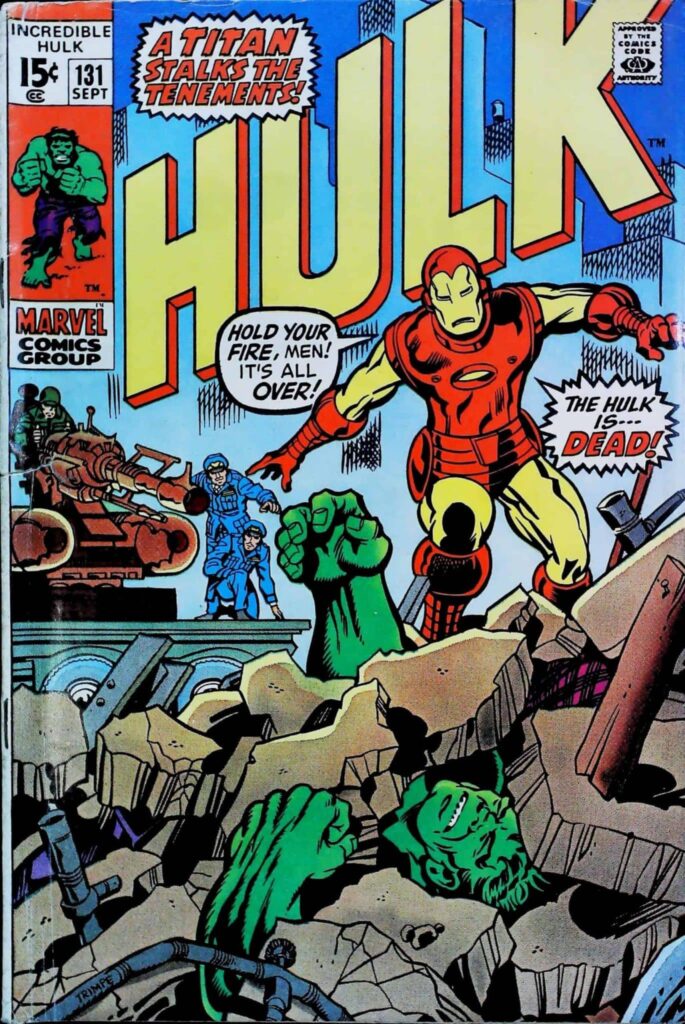 Incredible Hulk #131, vue de l'exemplaire
