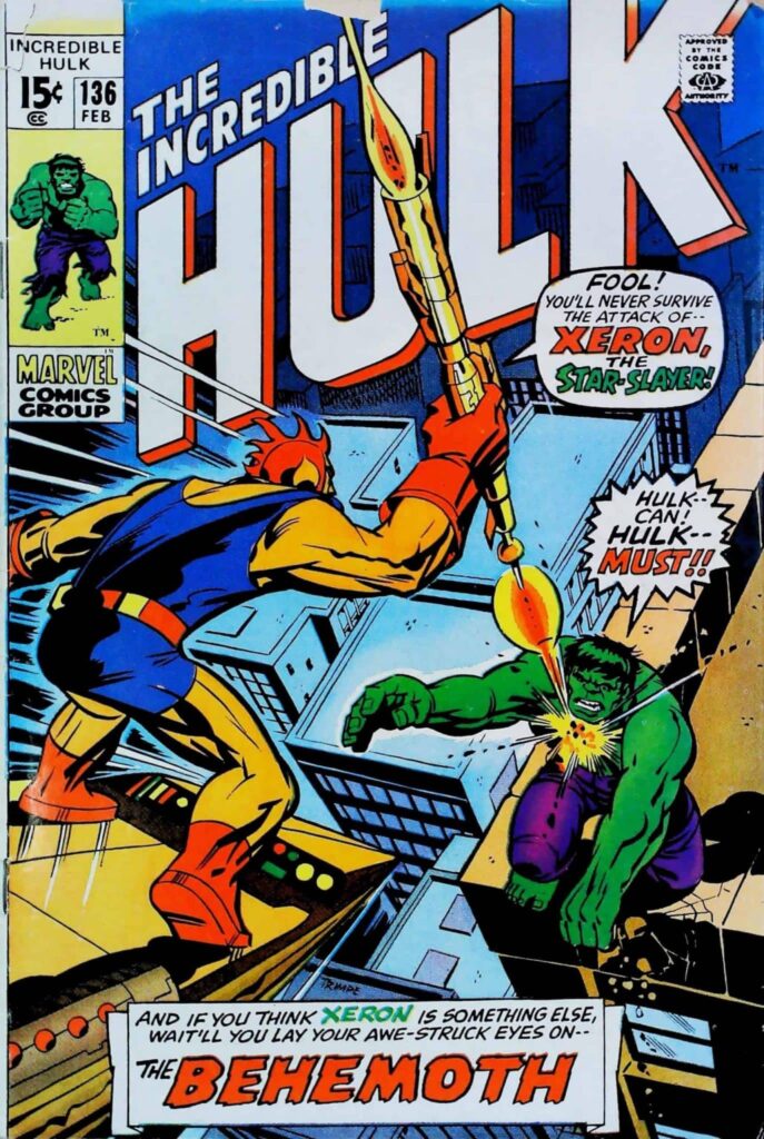 Incredible Hulk #136, vue de l'exemplaire