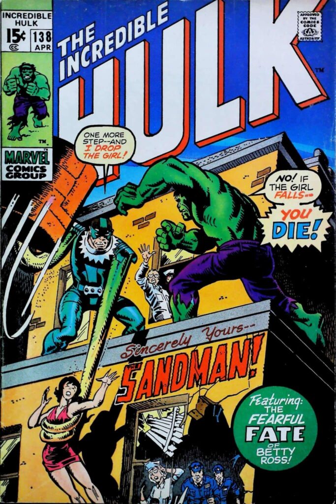 Incredible Hulk #138, vue de l'exemplaire