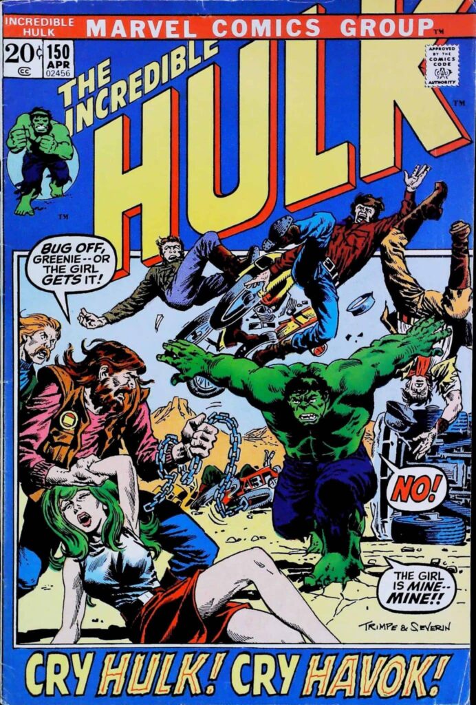 Incredible Hulk #150, vue de l'exemplaire