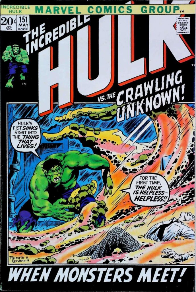 Incredible Hulk #151, vue de l'exemplaire