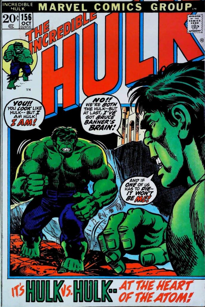 Incredible Hulk #156, vue de l'exemplaire
