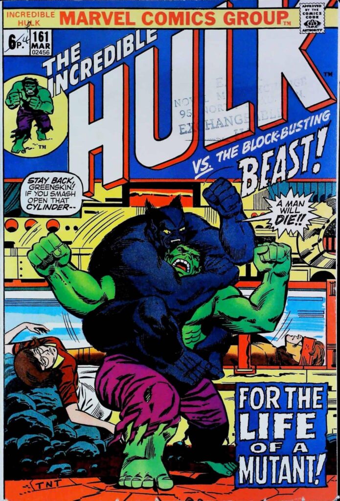 Incredible Hulk #161, vue de l'exemplaire