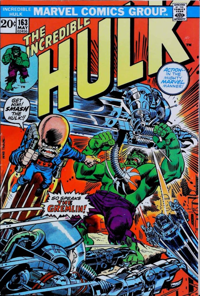 Incredible Hulk #163, vue de l'exemplaire