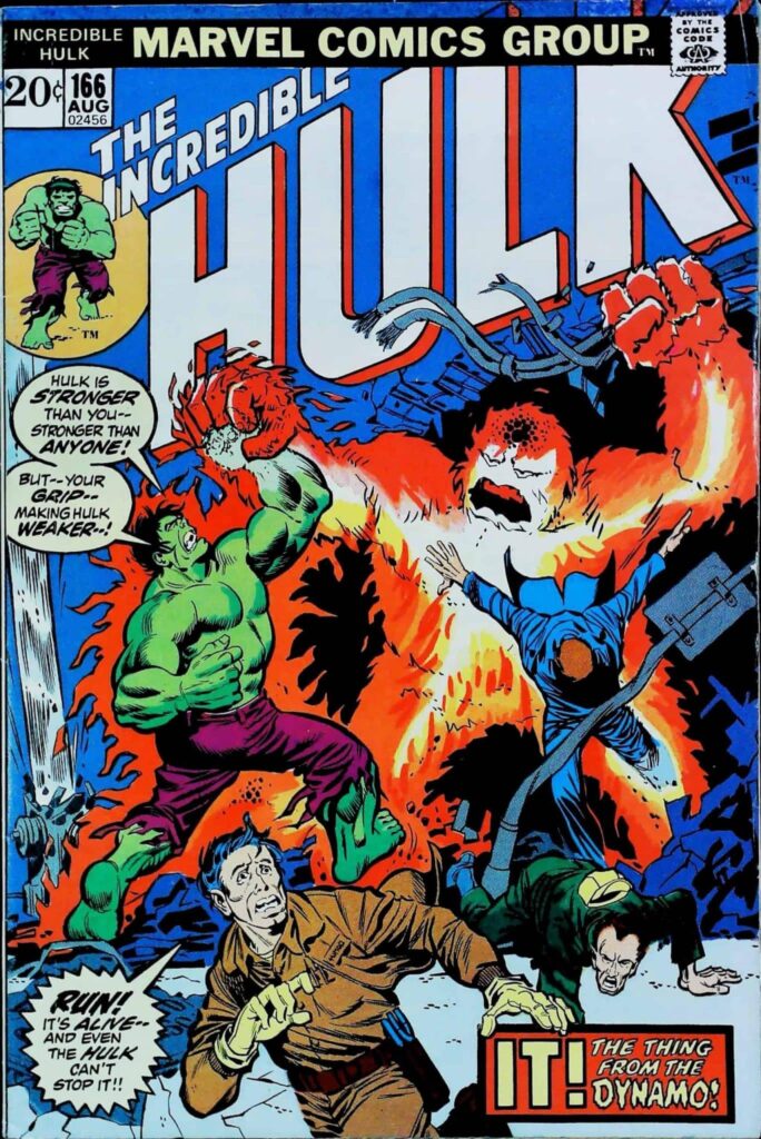 Incredible Hulk #166, vue de l'exemplaire