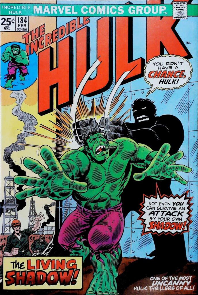 Incredible Hulk #184, vue de l'exemplaire