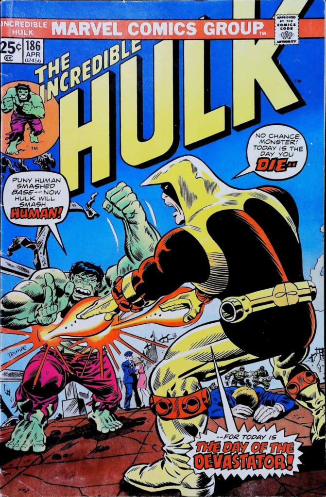 Incredible Hulk #186, vue de l'exemplaire